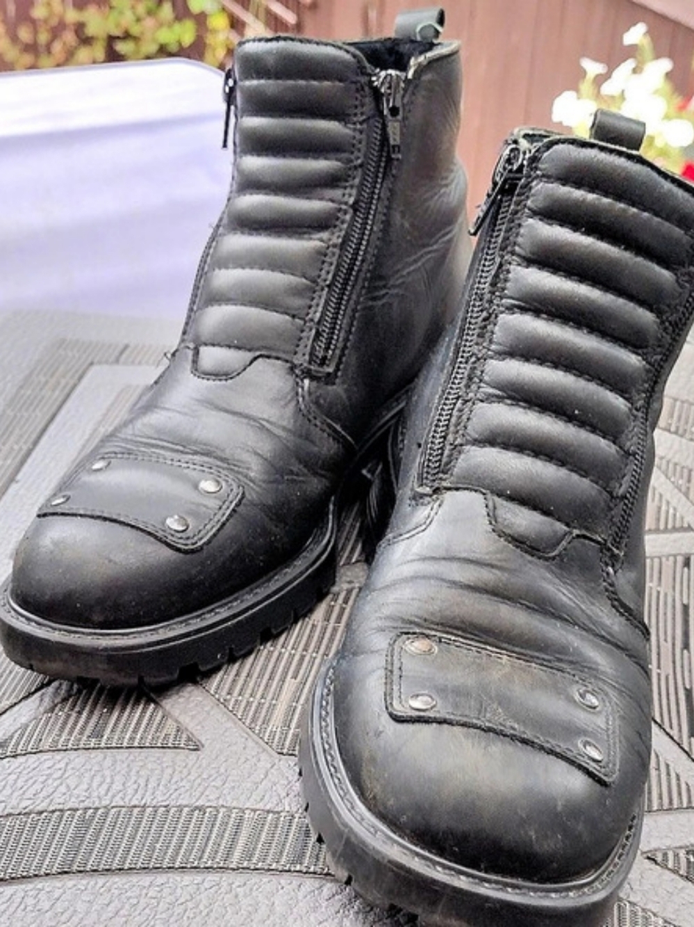 Vintage Martino Ladies "Walker" Biker boots (Style 04225)